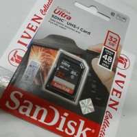 Jual Sandisk Ultra SDHC UHS I memory camera 32GB memorycard 32 GB class 10 Murah