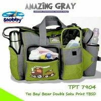 Jual Tas Snobby Besar Double Saku Cocok Untuk Bepergian Muat Banyak Praktis Murah