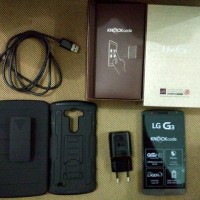 Handphone bekas LG G3 16GB D855 MULUS | Garansi resi LG Indonesia