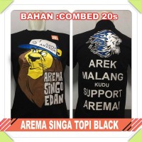 KAOS BAJU BOLA CLUB INDO AREMA SINGA TOPI