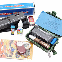 Jual Paket Promo Diamond Selector Serbuk Intan Senter Kaca Pembesar Amplas Murah