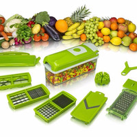 Jual Nicer Dicer Plus Genius Alat Potong Buah Sayur Pisau Serba Multi Guna Murah