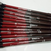 MAYBELLINE EYEBROW PENSIL 2IN1 BLACK & BROWN EXTRA WATERPROOF
