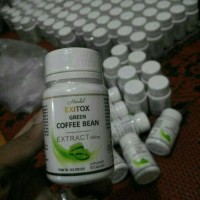 Jual Exitox Green Coffee Asli Suplemen Pelangsing Dan Pembakar Lemak Murah