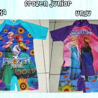 Jual Baju Renang anak Gambar Frozen Ukuran Junior 2-4 Tahun Murah