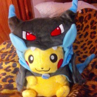 Jual Boneka Pikachu Mega Charzard :) Shincan Boneka Kucing Stitch Panda Murah