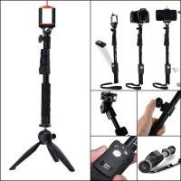 Tongsis BLUETOOTH NO KABEL YUNTENG REMOTE SHUTTER + mini tripod