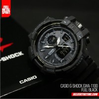 Jual G-Shock GWA 1100 Black Blue / Black White / Black Murah