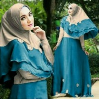 ZULAIHA SYARI BAJU GAMIS SYAR'I ABAYA KAFTAN HIJAB MUSLIM JUMBO WANITA