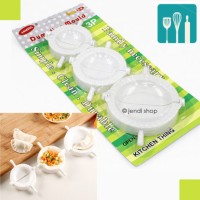 Jual Cetakan Pastel / Dumpling Mold Set / Pencetak Pangsit (1set-3biji) Murah