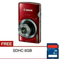 Jual Kamera CANON IXUS 185 20.0 MP+ Bonus SDHC 8GB+CASE Murah