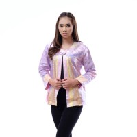 Jual atasan batik wanita / bolero batik lengan panjang / blazer batik xxl Murah