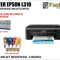 Printer Epson L310 Plus Tinta Sublim China & Tinta Original Epson