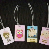 Jual bag tag custom 2 sisi Murah