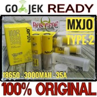 Jual 100% ORIGINAL MXJO 18650 3000 mAh ( battery Vape Batere Vapor Murah