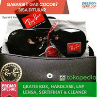 Jual Kacamata Rayb@n Aviator Black - Kualitas Premium Murah