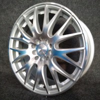 Jual Velg Mobil Toyota Altis ~ Nkb Jd123 HSR 17Inc Warna Silver Polish Murah