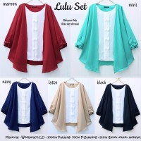 Jual Baju Wanita / Blouse Lulu Set Blouse Murah