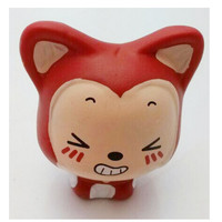 Jual tanaman rumput dengan pot keramik motif boneka kartun lucu - HHM359 #D Murah