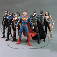 Jual Super heroes Figure batman catwoman superman wonderwoman Murah
