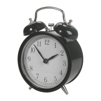 Jual IKEA DEKAD Jam Beker / Jam Weker - Hitam /Puth Murah