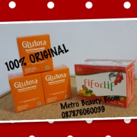 Jual PAKET CANTIK USUS DETOX SEHAT LANGSING GLUTERA 15sct COLLAGEN FIFORLIF Murah