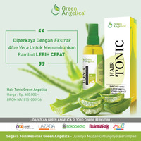 Jual Hair Tonic Penumbuh dan Penyubur Rambut Green Angelica Teruji BPOM Murah