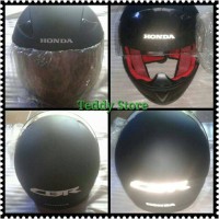 Helm Helmet Full Face Honda CBR 150R CBR150R Facelift Hitam Ori Ahm