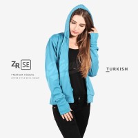 Jual Jaket Sweater Wanita Fleece / Hoodie / Resleting (Premium Edition) Murah