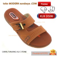 No34 Carvil Tunjung G 352 T Stone Sandal Anak Flat Slip Slop On Casual