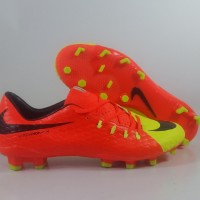 Sepatu Bola Nike HYpervenom Phelon III Orange Yellow FG Replika import