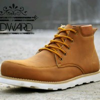 Sepatu Pria Moofeat Edward Tan Semi Boots Casual Tracking Hiking Pria