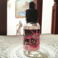 Jual Liquid Mr Dv9 Strawberry Milky Creamy Non nicotine Murah