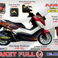 Jual AKSESORIS NMAX / PAKET HEMAT NMAX / BODY PROTECTOR NMAX / PAKET 6 Murah