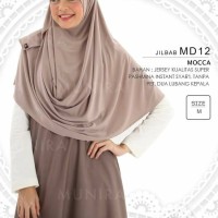 Jilbab/Hijab/Pashmina Syari Munira MD 12 Size M - Mocca