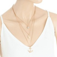 Kalung Panjang Jangkar KN82268/Grosir Aksesoris Wanita Murah