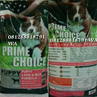 Jual Dog Food PRIME CHOICE Lamb Puppy 18 kg Murah