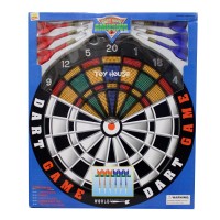 Jual Dart Game Amusive 13 x 13 Set With 6 Darts and Board Dart Board Murah