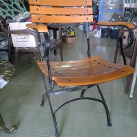Kursi Lipat / Kursi Cafe/ kursi Teras Kayu