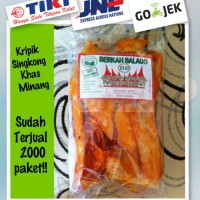 Jual Kripik Sanjai / Singkong balado pedas manis (halal dan vegan) Murah