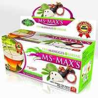 Jual SPECIAL SALE Teh Celup Kulit Manggis Plus Daun Sirsak MS MAX'S / MS MA Murah