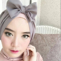 Jual Turban Bow 2in1 Murah Murah