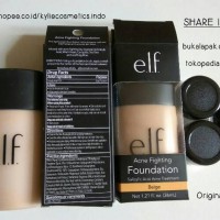 Jual SHARE IN JAR - E.L.F ELF ACNE FIGHTING FOUNDATION ORIGINAL 100% Murah