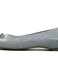 Armani Jeans ballet patent logo flat Shoes Sepatu Dg original