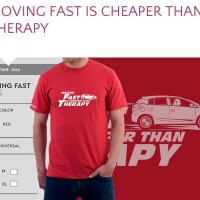 Jual KAOS TOYOTA - FAST TERAPHY (YARIS) Murah