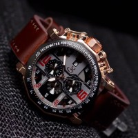 Jual Jam Tangan Pria Gc Guess Collection Chrono Date Leather Strap Murah