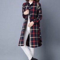 Jual kemeja wanita burberry flanel cotton kerah pakaian kerja fashion sale Murah