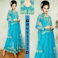 Kartini Gaun Nikah Akad Wisuda Rvy1172 Biru Turkish Gaun Kebaya India
