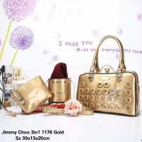 TAS WANITA BRANDED IMPORT JIMMY CHOO 1176 MURAH