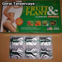 Jual Produk Obat Diet Pelangsing Tubuh Penurun Berat Badan Fruit Plant USA Murah